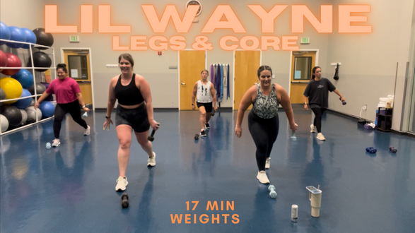 Lil Wayne Legs & Core // Weights // 17 min